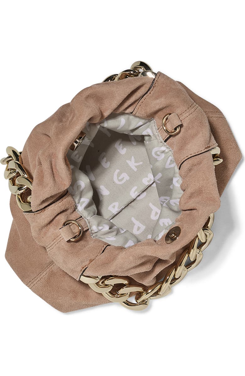 AIMEE Convertible Top Handle Bag, Alternate, color, Vachetta Suede