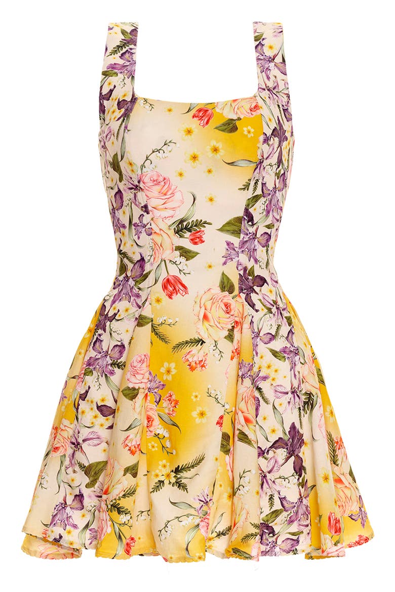 Kristen Dreamin Floral Cover-Up Sundress, Alternate, color, MULTICOLOR