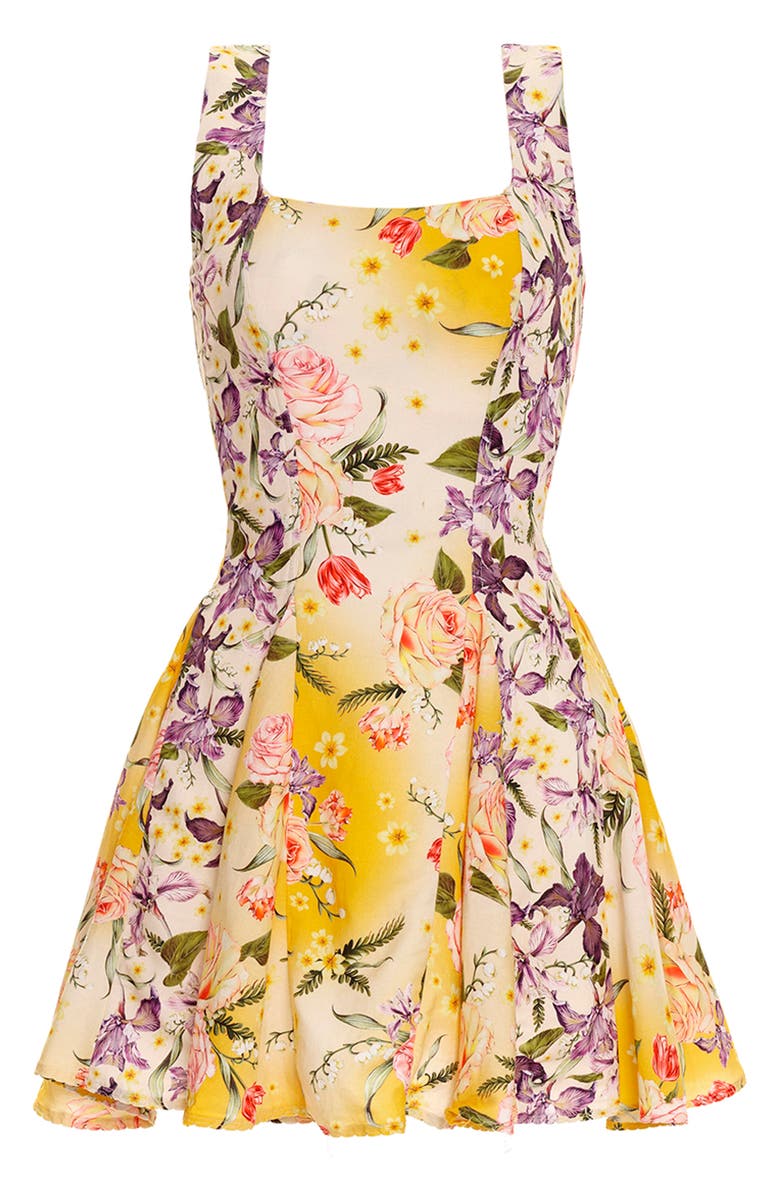 Agua Bendita Kristen Dreamin Floral Cover-Up Sundress, Alternate, color, 