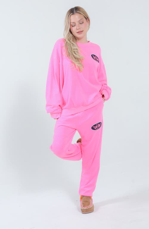 Boys Lie Princess Charming Mac Slim Sweatpants In Pink