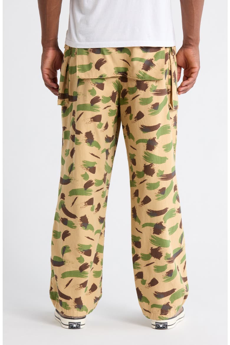 Brushstroke Canvas Utility Pants, Alternate, color, BRUSHSTROKE CAMO