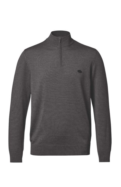 CHARLES TYRWHITT CHARLES TYRWHITT NEW YORK JETS MERINO ZIP NECK SWEATER