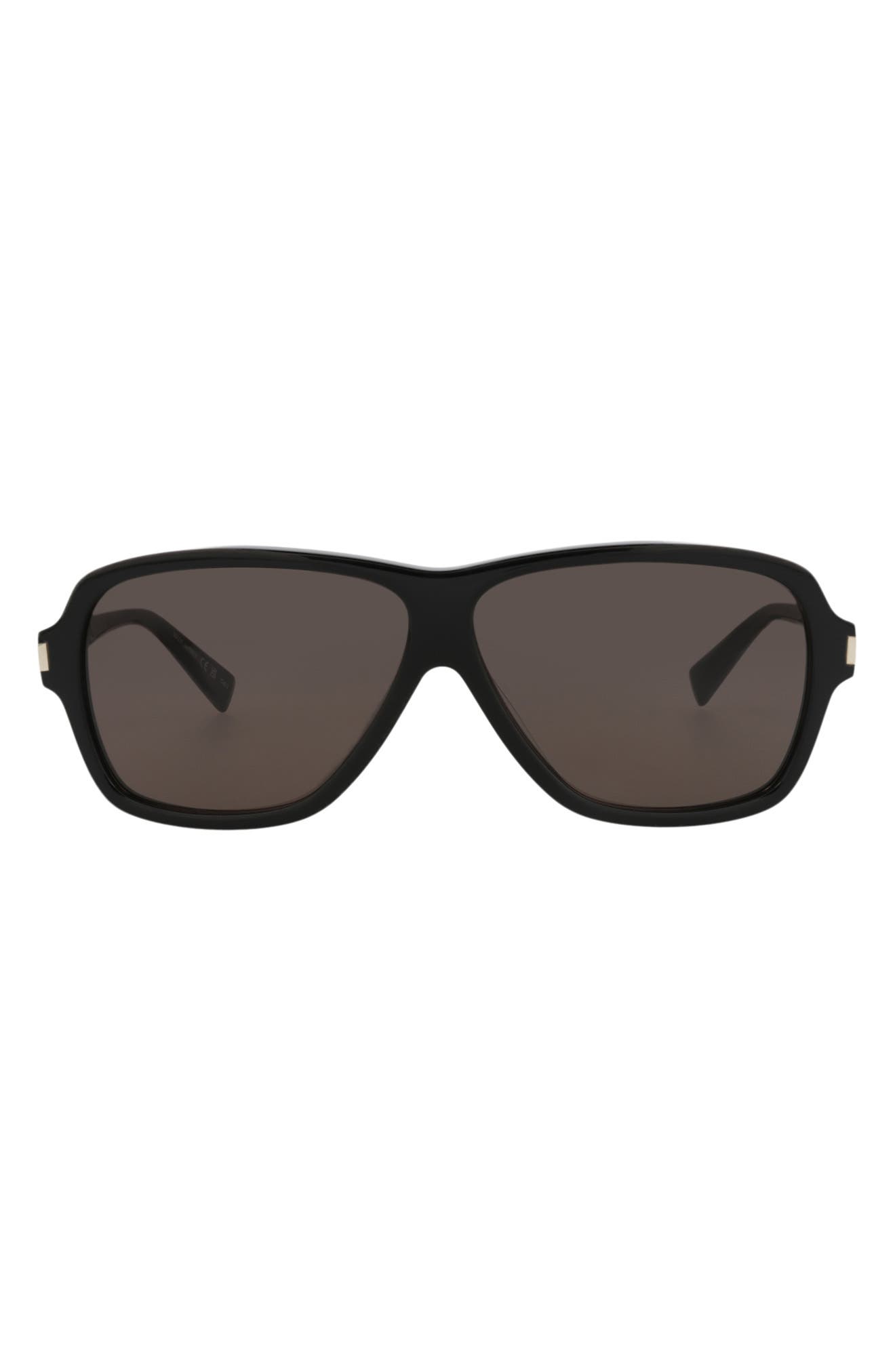 62mm Aviator Sunglasses