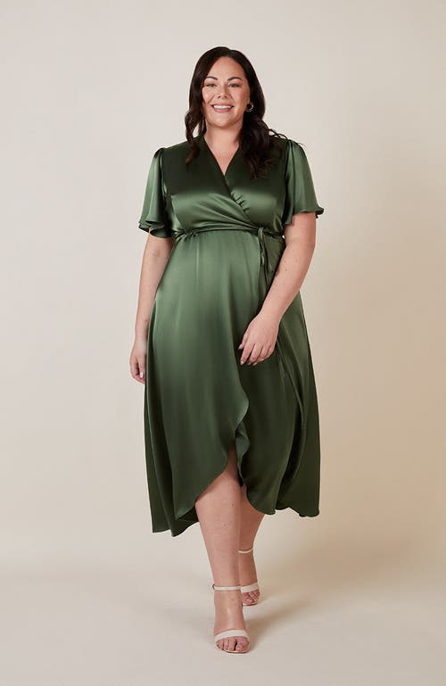 Rewritten Florence Waterfall Hem Dress