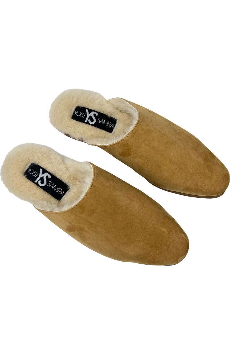 Yosi Samra Zoe Genuine Shearling Lined Mule, Main, color,