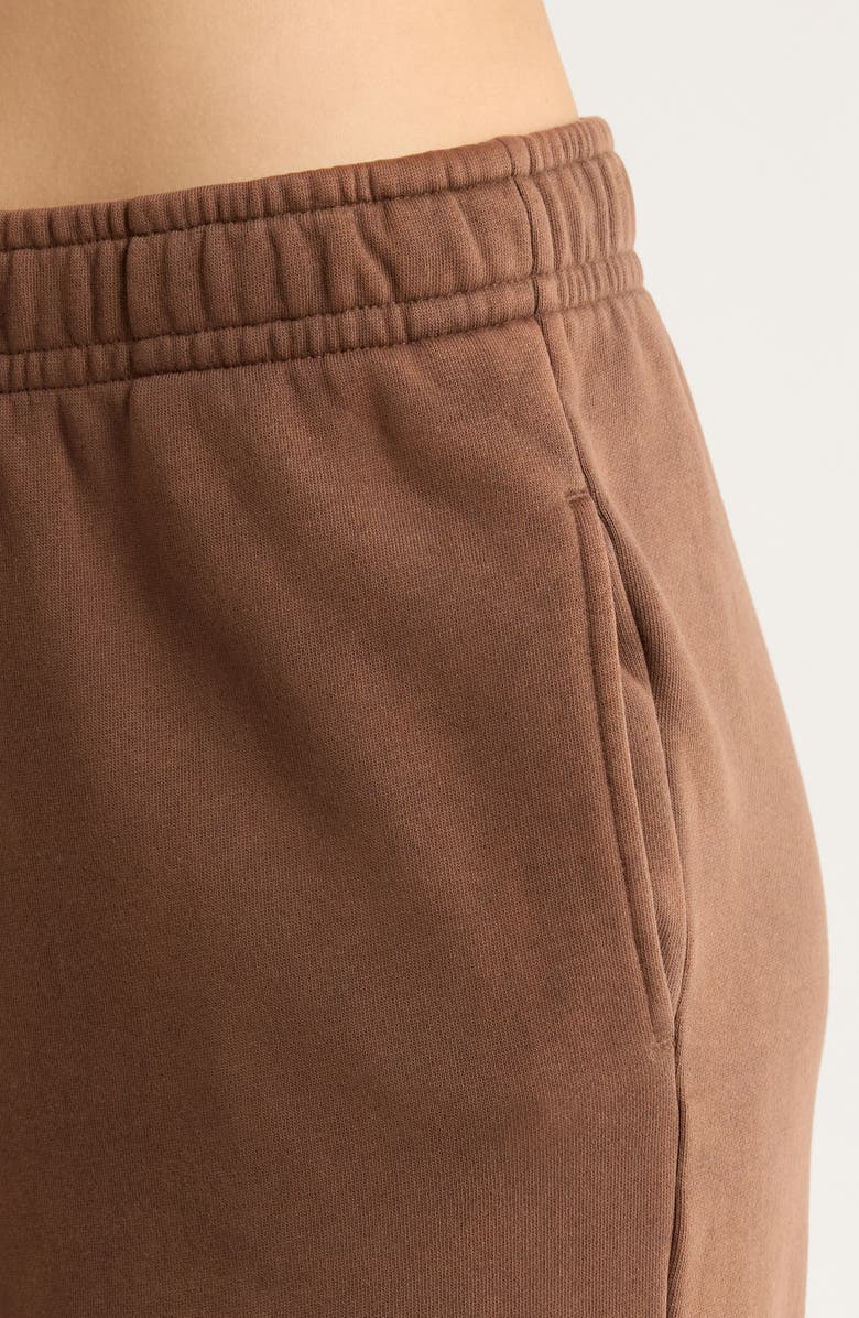 PacSun Baggy Cotton Blend Fleece Sweatpants, Alternate, color, Brown