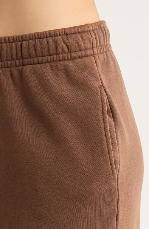 Pacsun Baggy Cotton Blend Fleece Sweatpants In Brown