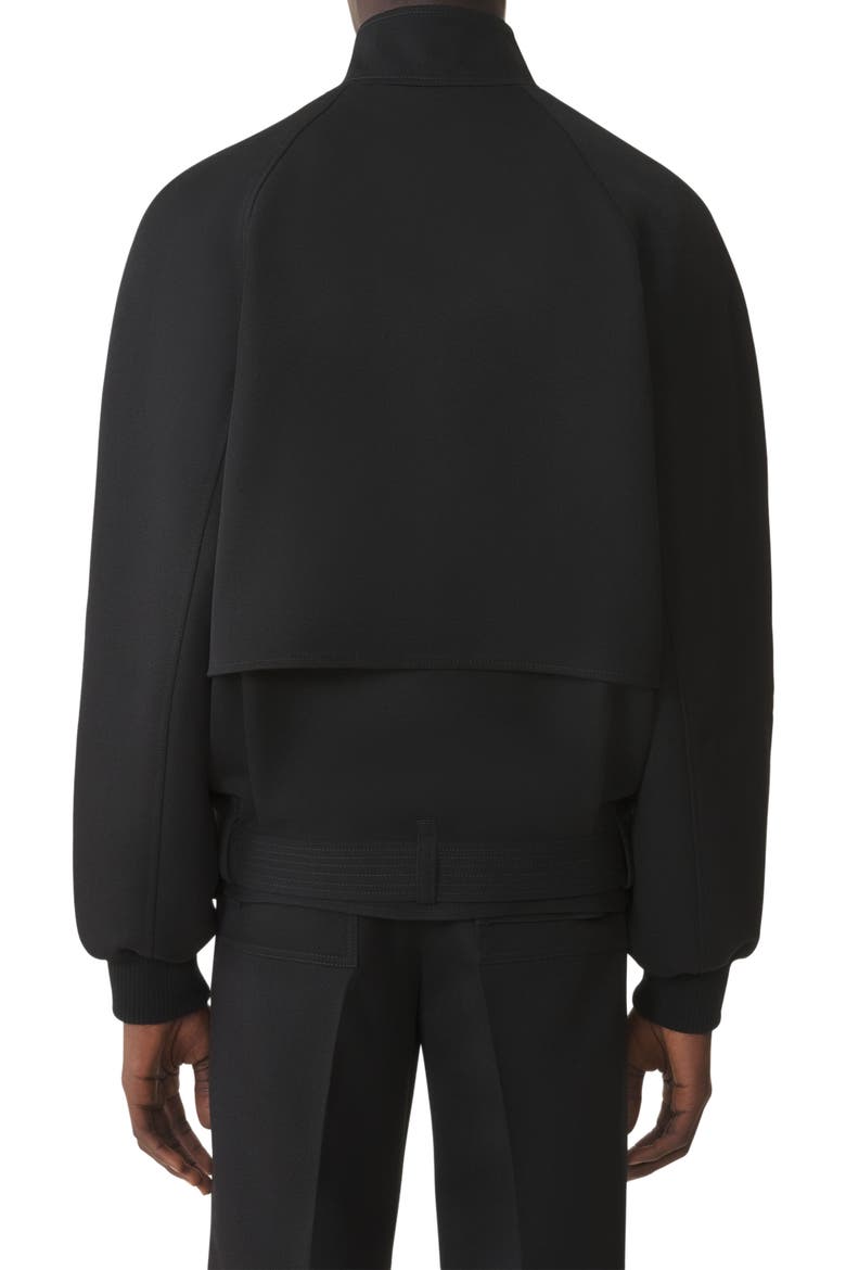 Light Wool Jacket, Alternate, color, Black