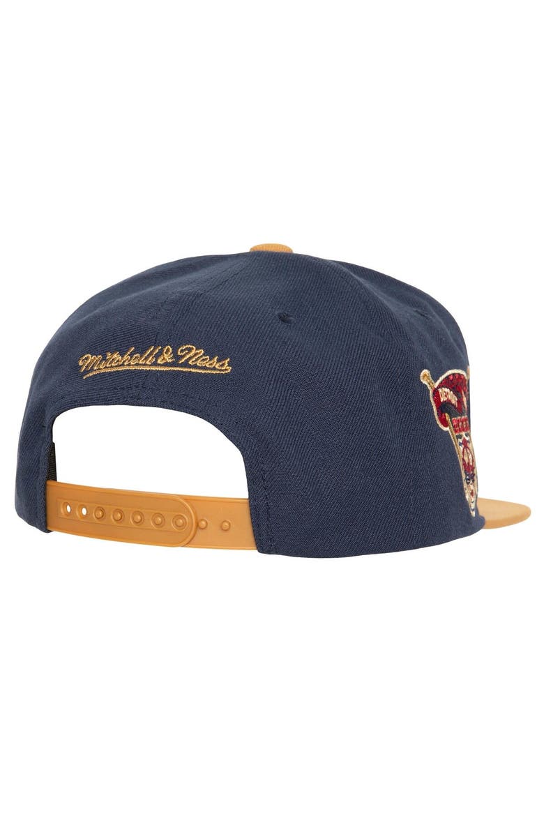 Men's Mitchell & Ness Navy Detroit Tigers Work It Snapback Hat, Alternate, color, Navy