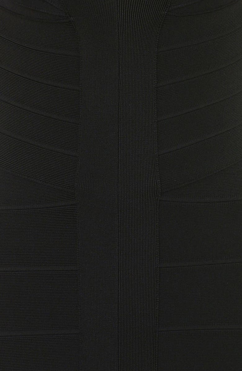 HOUSE OF CB The Icon Bandage Midi Dress, Alternate, color, Black