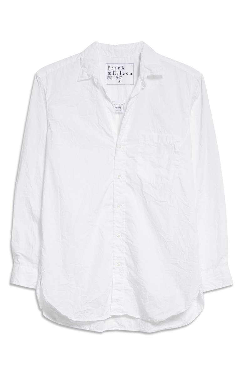 Frank & Eileen Joedy Crinkle Cotton Button-Up Shirt, Alternate, color,