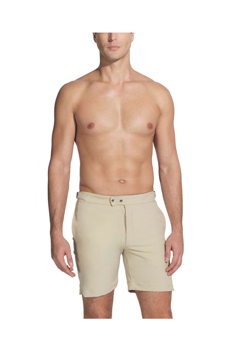 Moeva Jack - Men Swim Shorts, Main, color, Mint