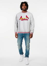 Champion Men's Champion Heather Gray St. Louis Cardinals Reverse Weave Sweatshirt