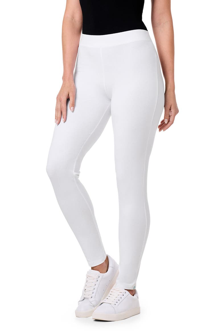 Women's Monterey Summer Leggings, UPF 50+ Sun Protection, Alternate, color, White
