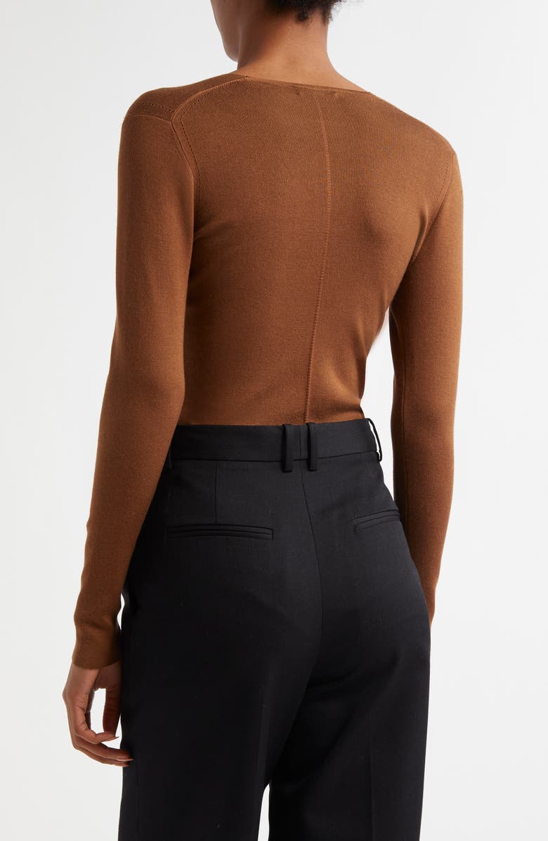 Reiss Atelier Maeve Silk Blend V-Neck Sweater, Alternate, color, 