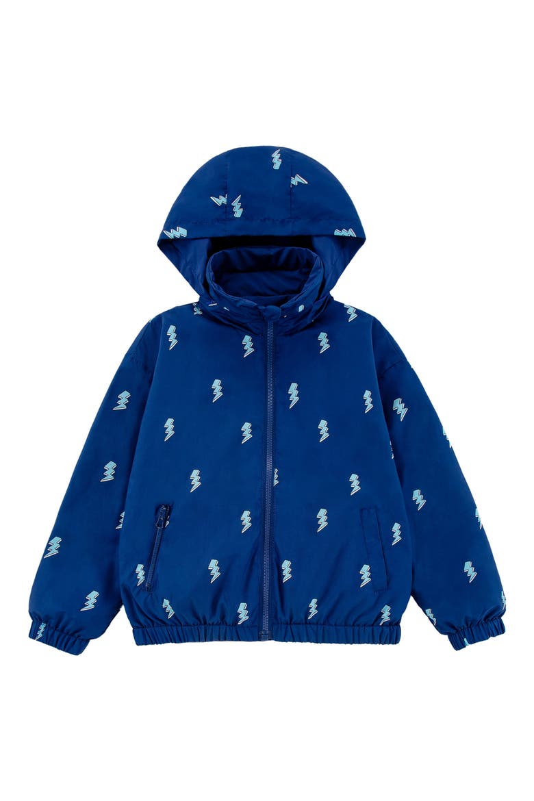 Kids' Max Rain Water Repellent Reversible Windbreaker, Main, color, BLUE