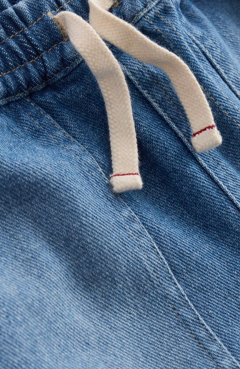 Mini Boden Kids' Warrior Knee Denim Jeans, Alternate, color, Mid Blue Wash