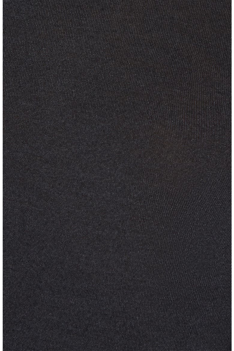 Crewneck Merino Wool Sweater, Alternate, color, BLACK