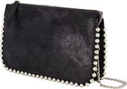 ELLE Collection Silver Trimmed Wallet On Chain Clutches Bag