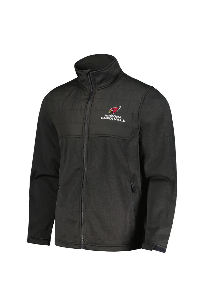 Men's Dunbrooke Heather Black Arizona Cardinals Explorer Tech Full-Zip Jacket, Alternate, color, Heather Black