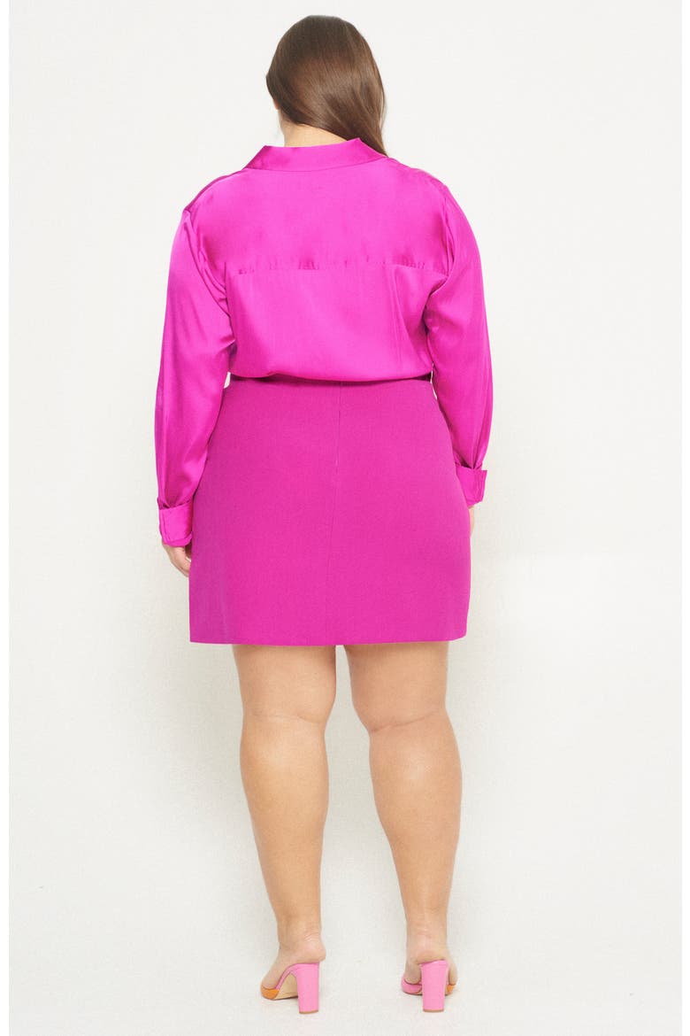 Tasha Blouse, Alternate, color, Magenta
