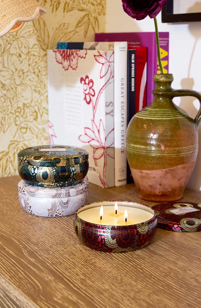 Voluspa Japonica Set of 3 3-Wick Tin Candles (Limited Edition) (Nordstrom Exclusive) $84 Value, Alternate, color,
