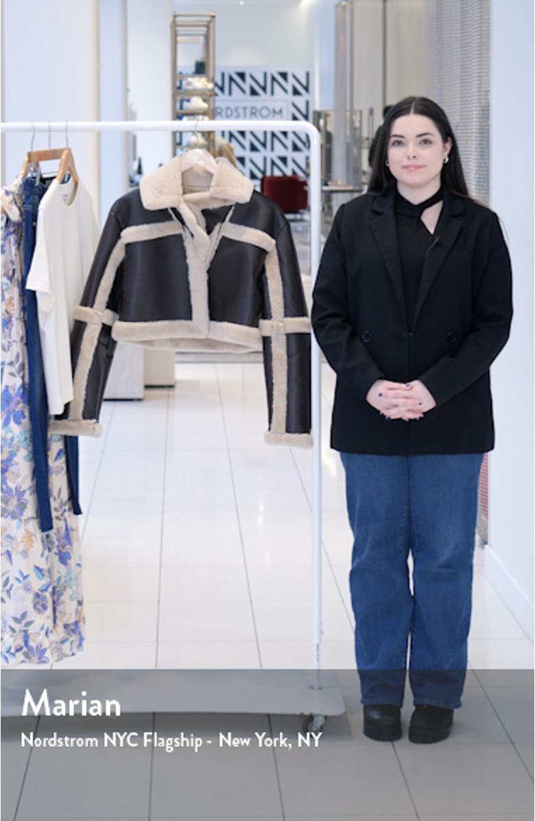 Ricky Faux Shearling Jacket, sales video thumbnail