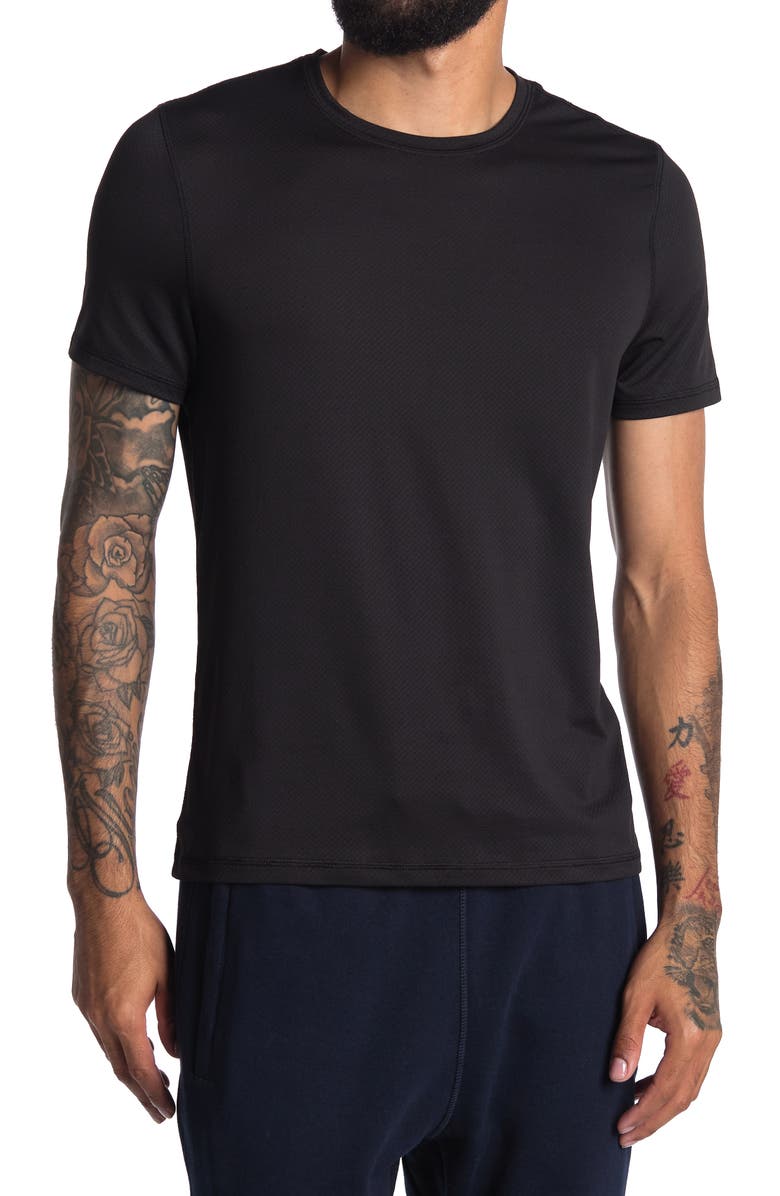 90 DEGREE BY REFLEX Crew Neck Short Sleeve T-Shirt, Main, color,