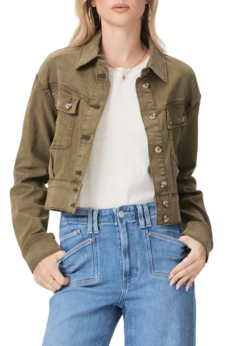 Cerra Crop Utility Jacket, Main, color, VN MTRY GN
