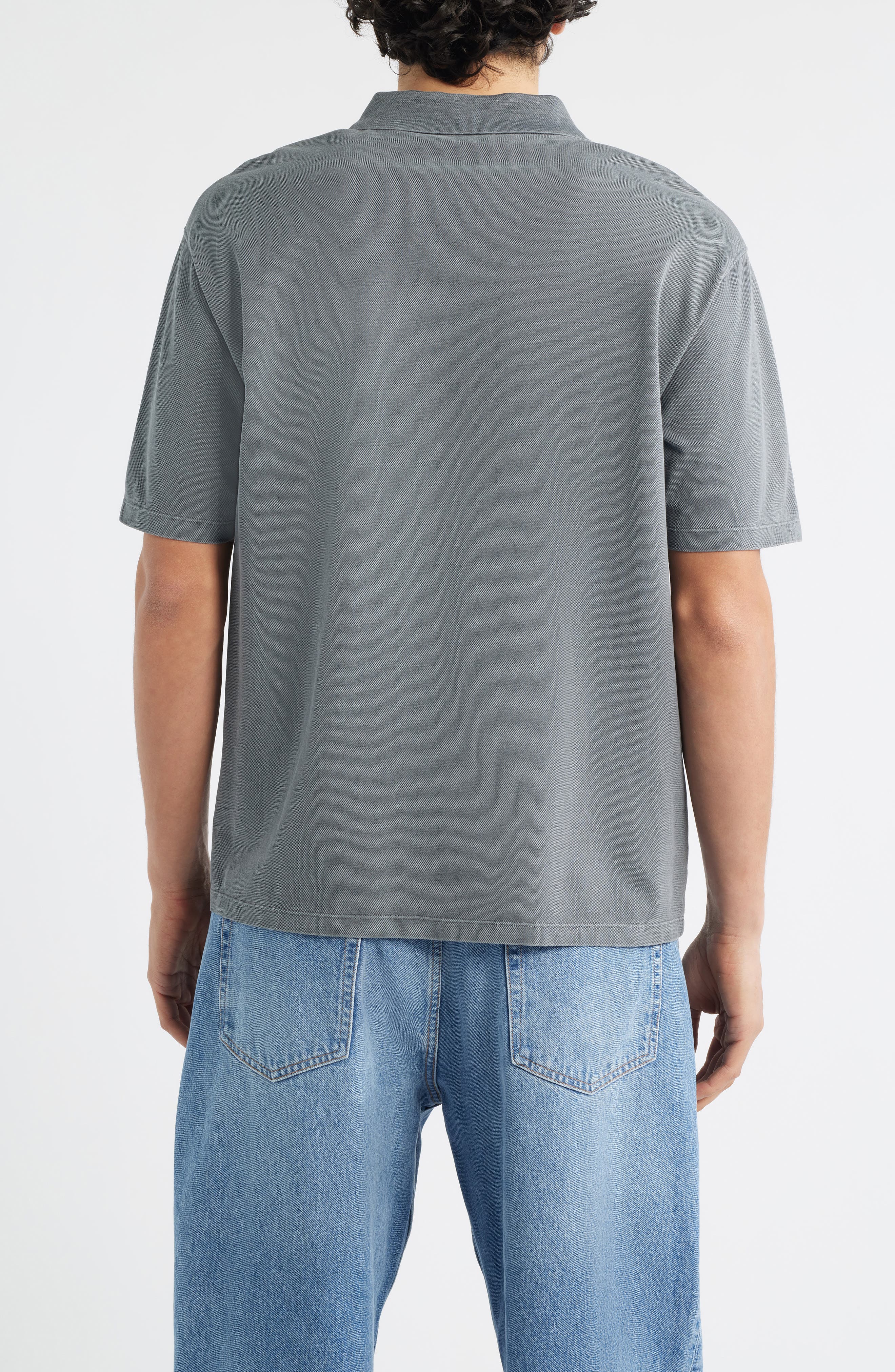 Washed Cotton Pique Polo - image 2