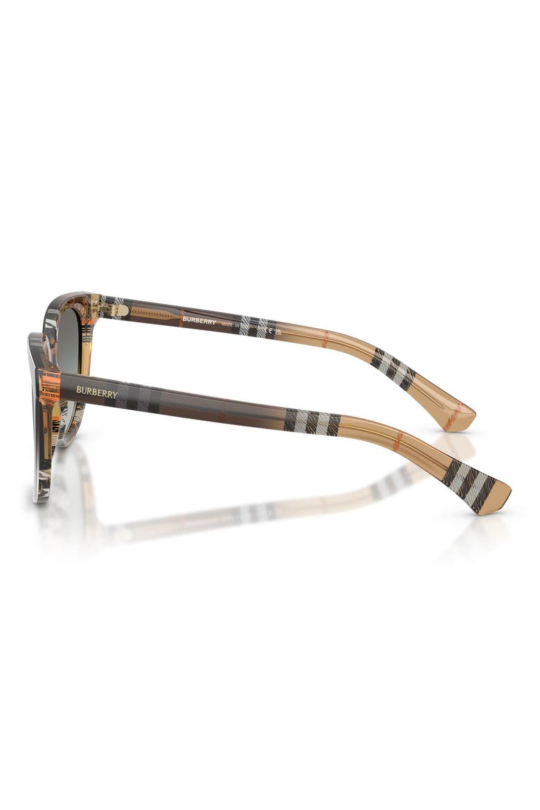 53mm Phantos Sunglasses, Alternate, color, CHECK GRADIENT SAND / GREY