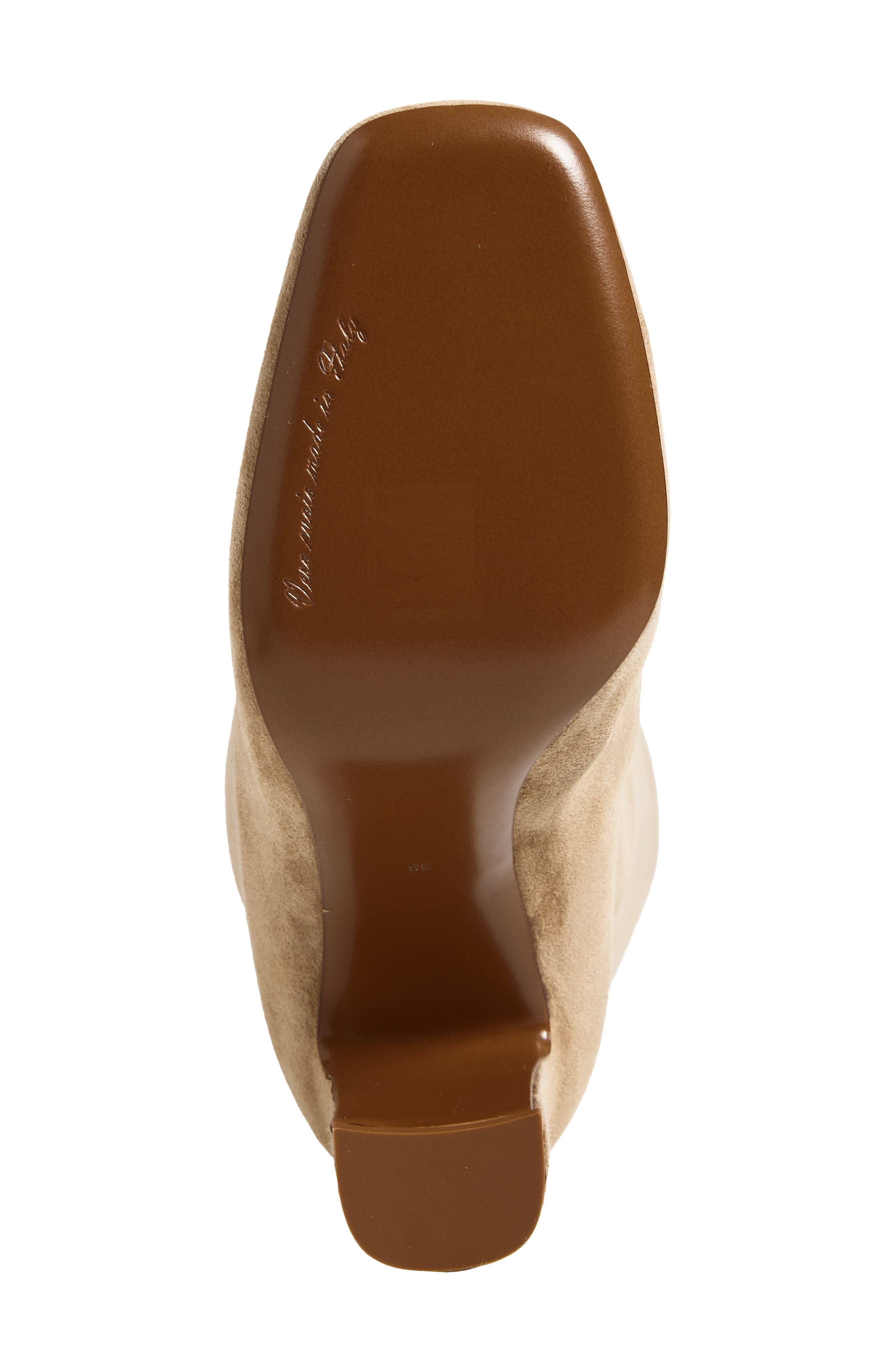 Dolce&Gabbana Jackie Over The Knee Boot, Alternate, color, 8H013 Tortora