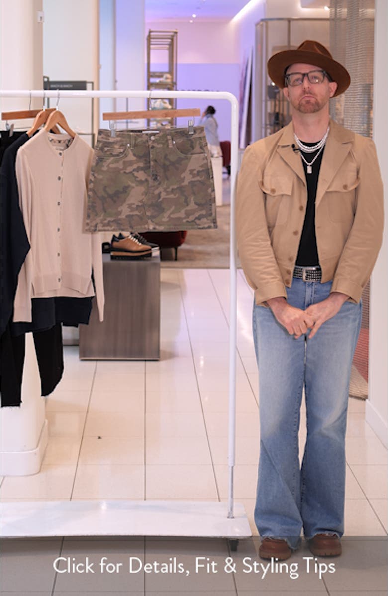 Malibu Denim Miniskirt, sales video thumbnail