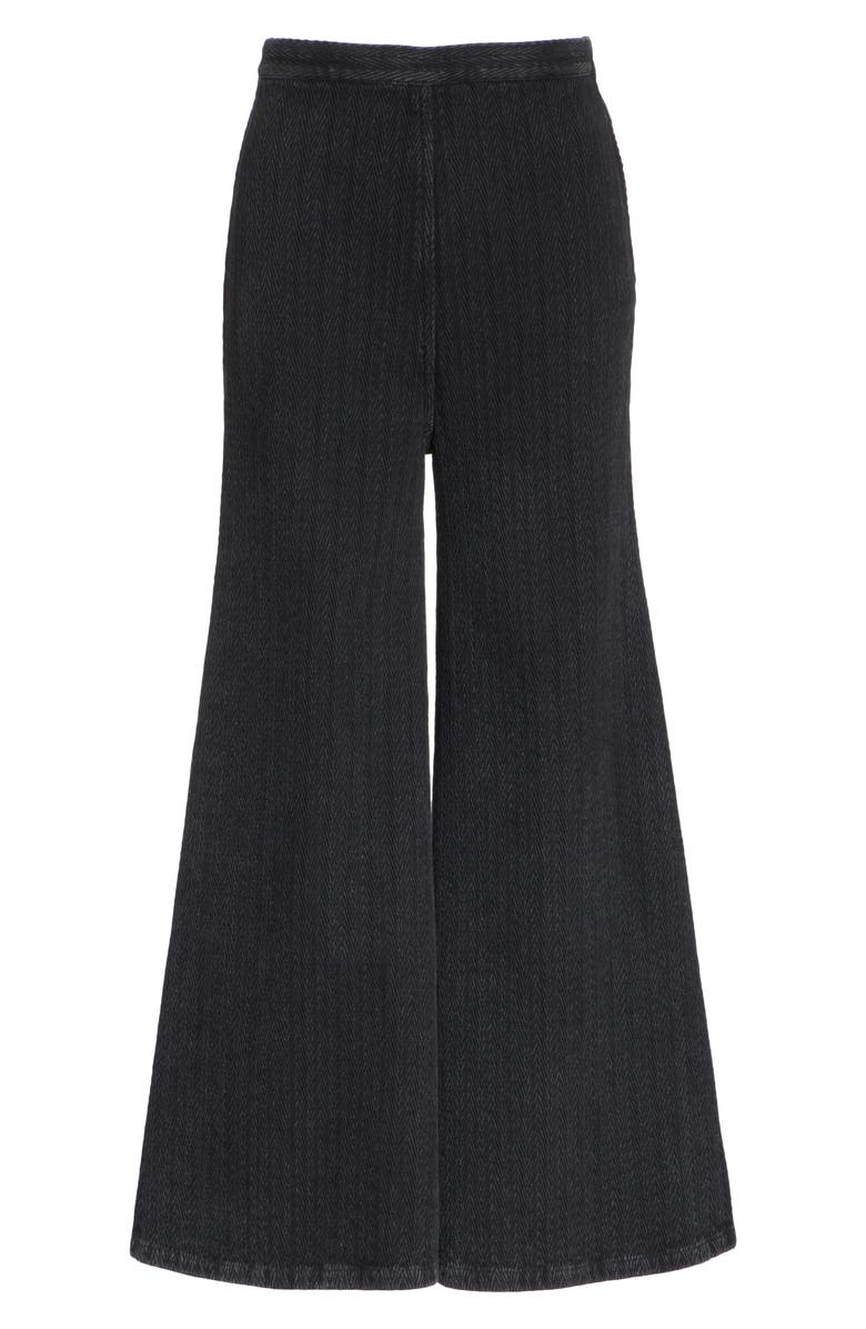 Rachel Comey Absolute Herringbone Weave Wide Leg Pants, Alternate, color, 