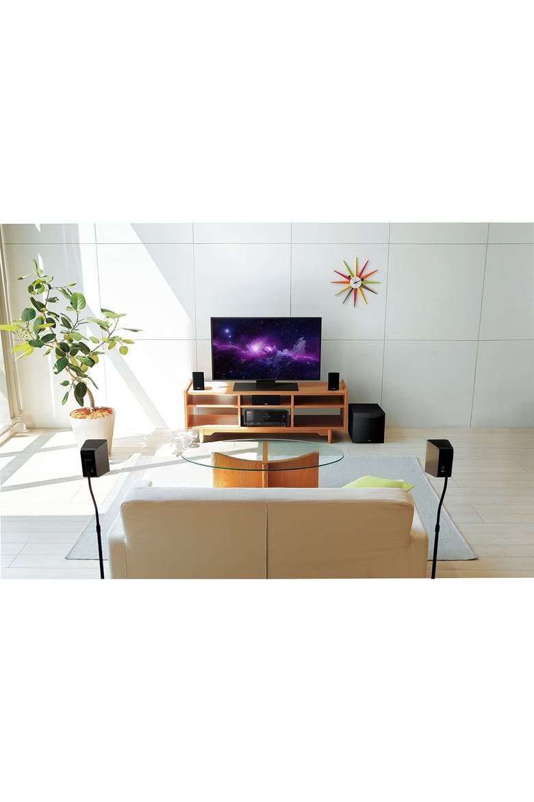 YHT-5960U 5.1-Channel Premium Home Theater System with 8K HDMI and MusicCast, Alternate, color, Black