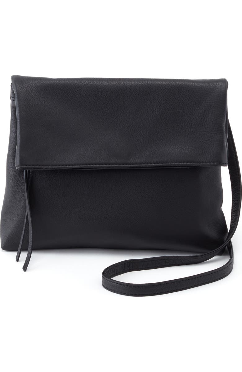 HOBO Draft Leather Crossbody Bag, Main, color,