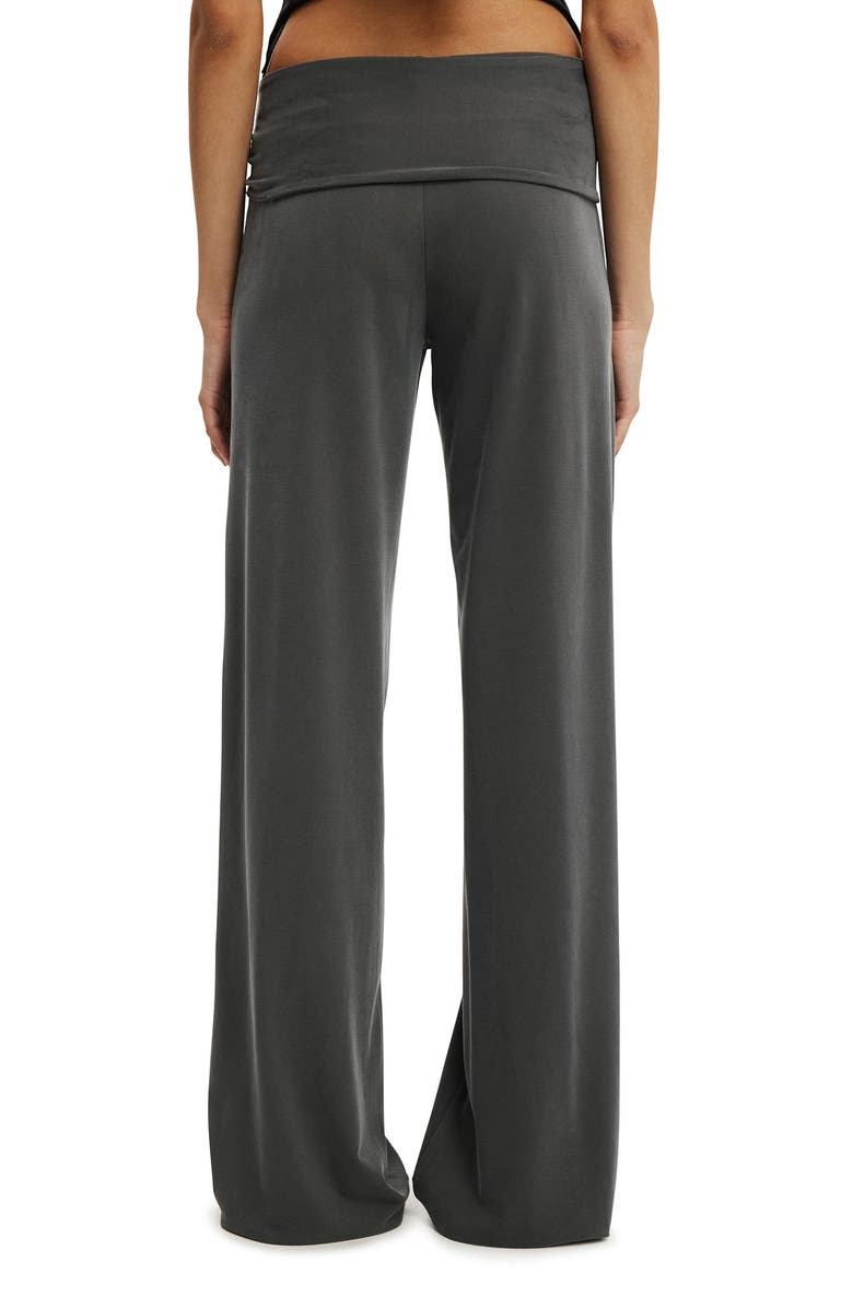 Cotton On Women's Honey Tie Pant, Alternate, color, Charcoal