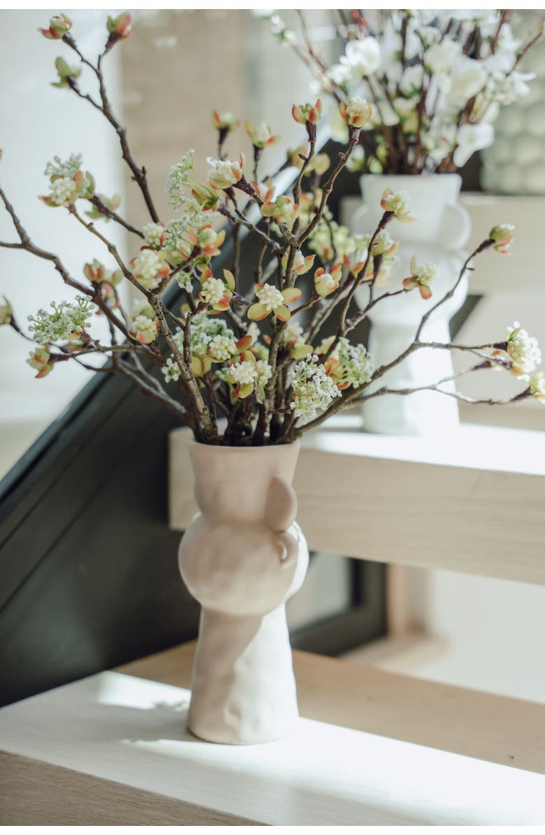 CocoBella Oriana Cherry Blossom Bud Arrangement, Alternate, color, Tan