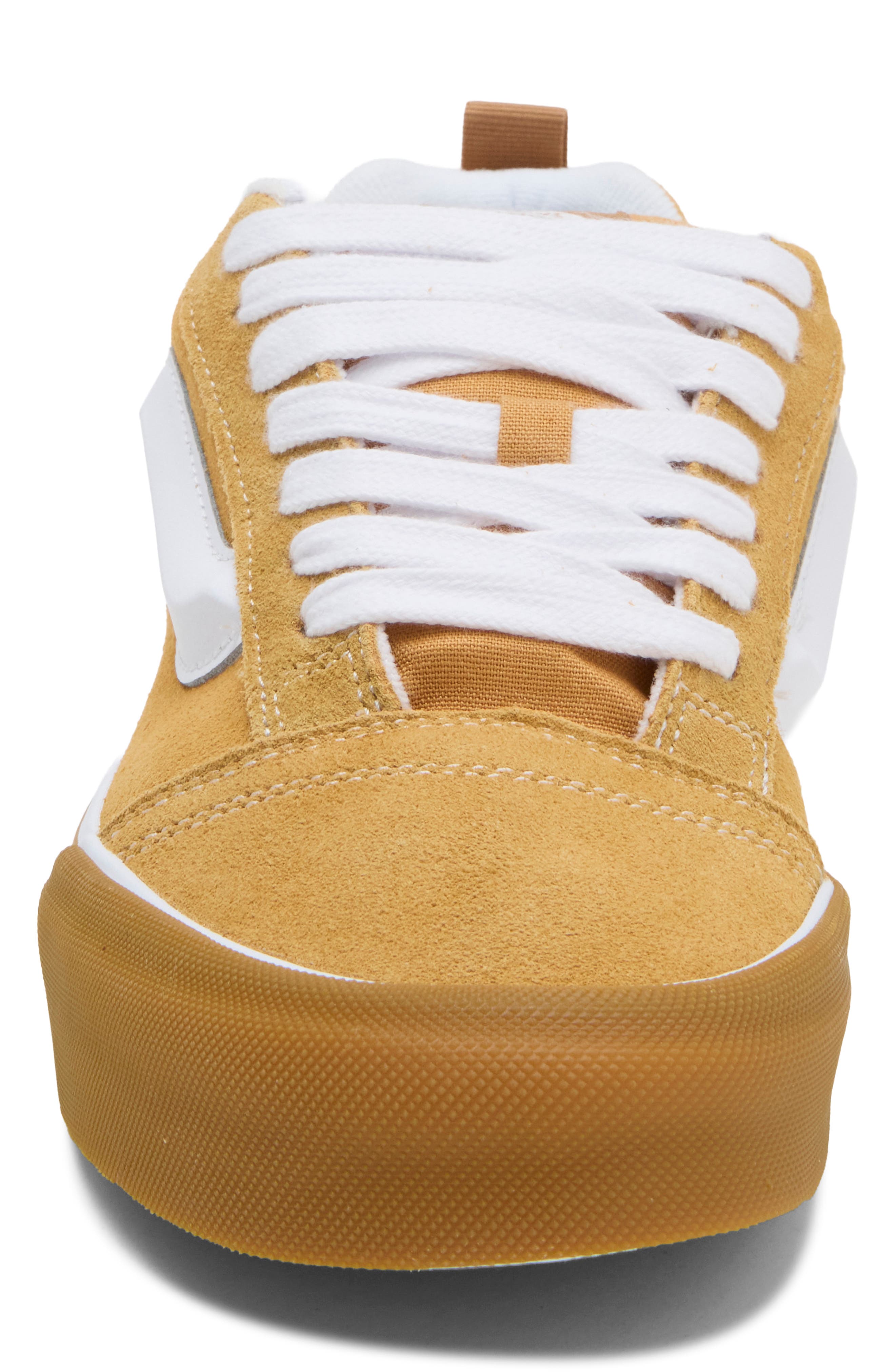 Knu Skool Sneaker, Alternate, color, HONEY YELLOW