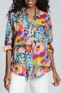 APNY Floral Print Woven Shirt