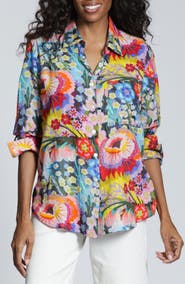 APNY Floral Print Woven Shirt