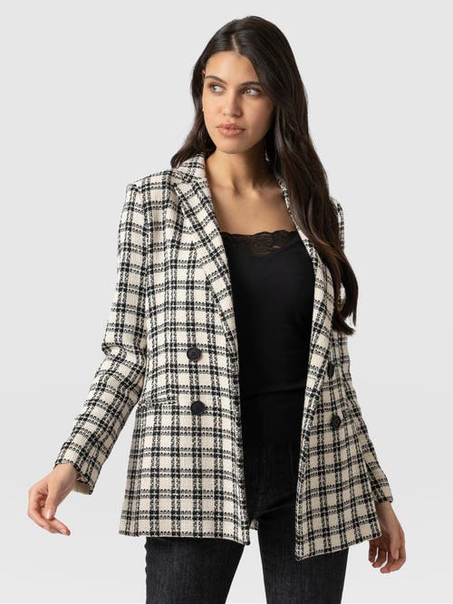 Saint + Sofia Cambridge Blazer In Multi