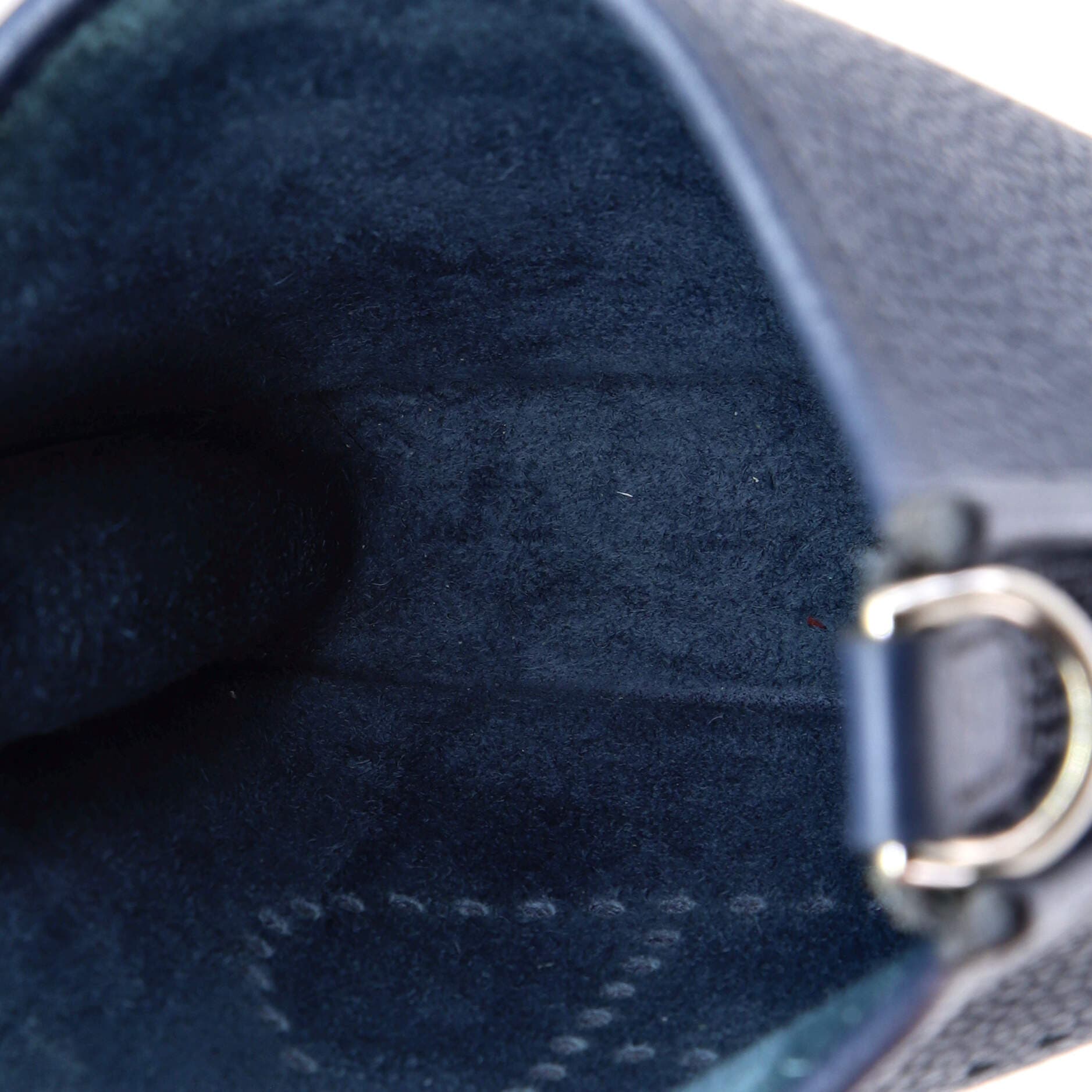 Pre-Owned Hermes Evelyne Bag Gen III Clemence TPM, Alternate, color, Bleu Obscur