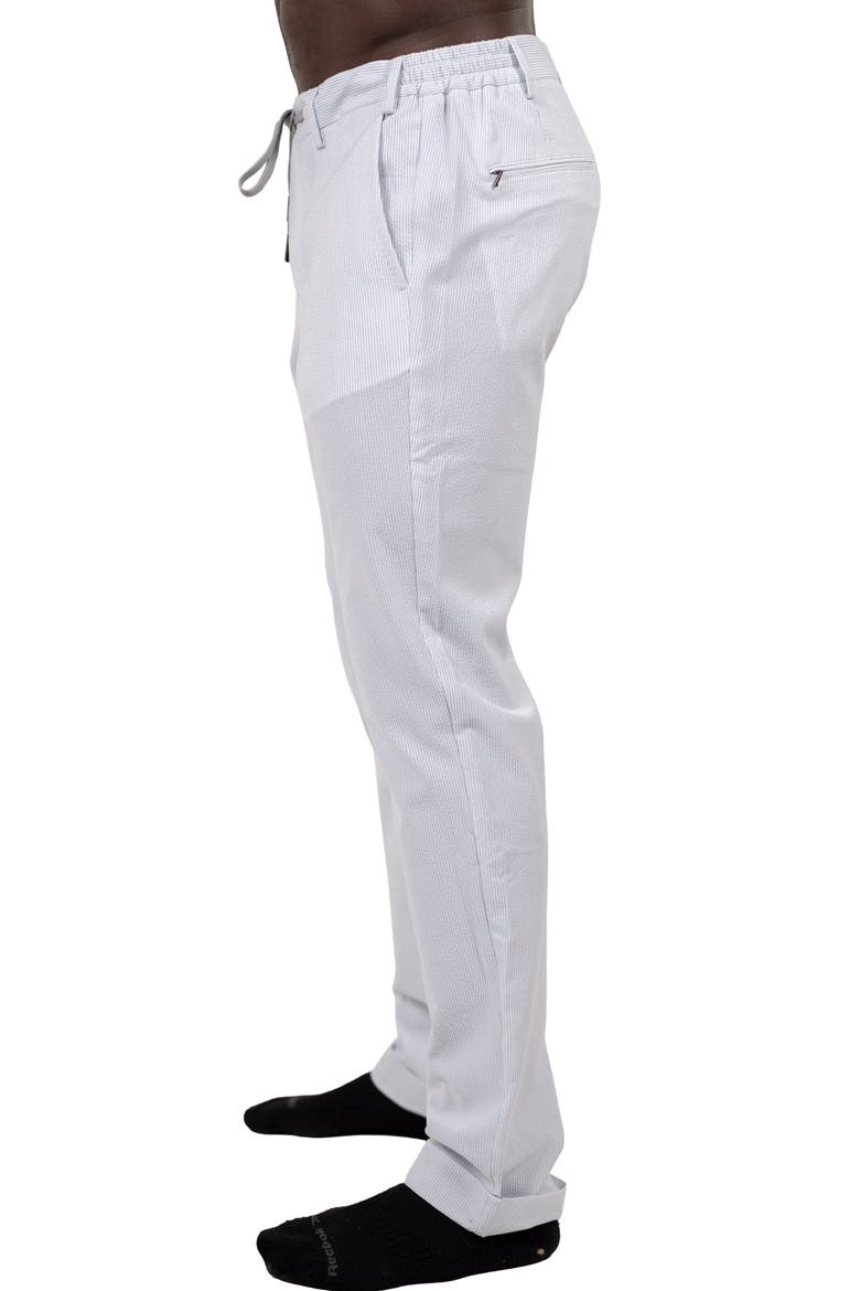 Marthyr Tapered Leg Drawstring Pants, Alternate, color, WHITE