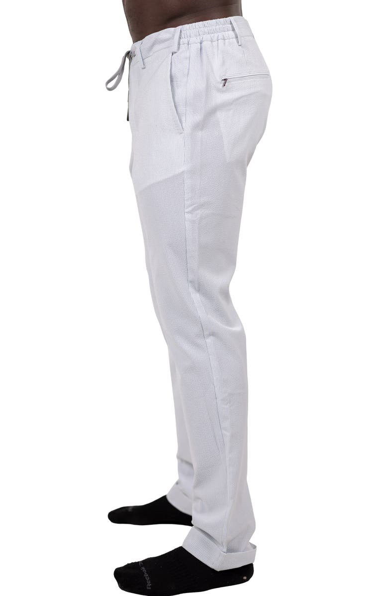 Maceoo Marthyr Tapered Leg Drawstring Pants, Alternate, color, White