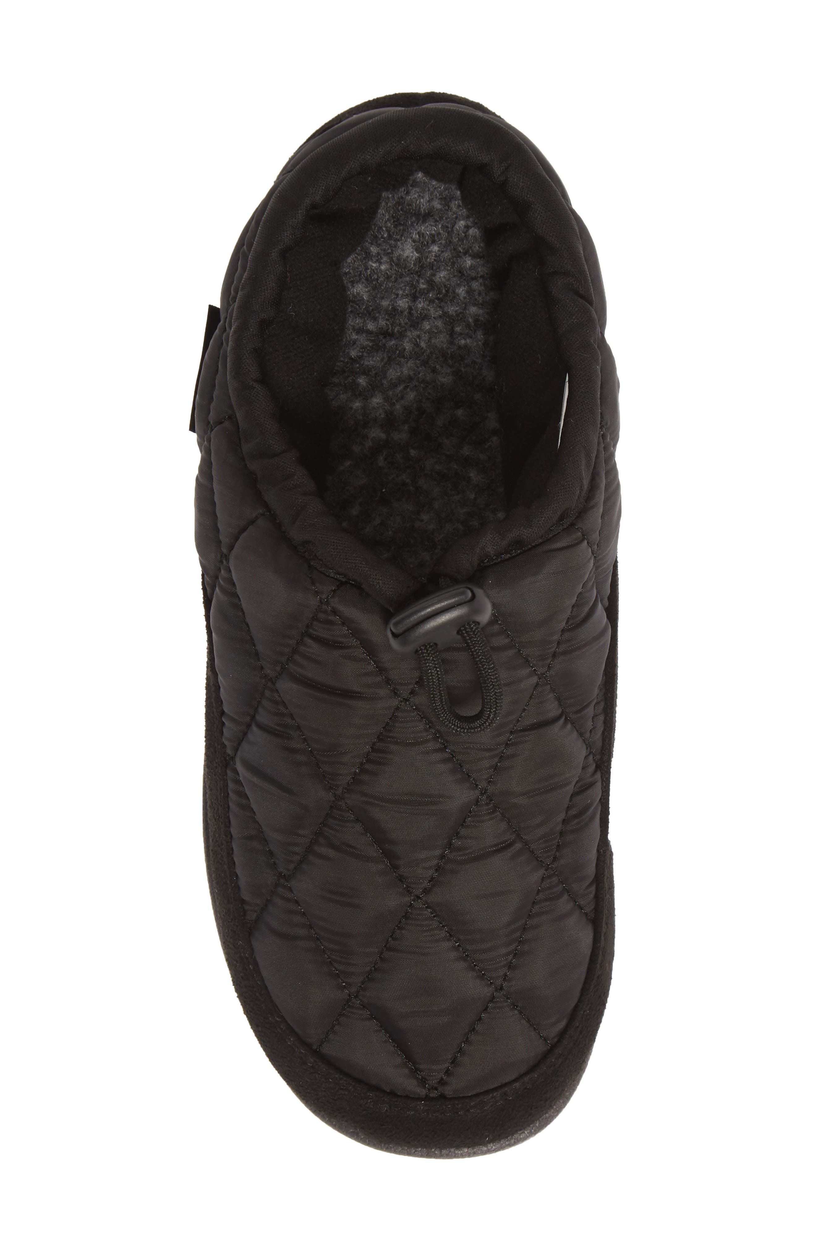 Cabin Water Resistant Slipper, Alternate, color, BLACK