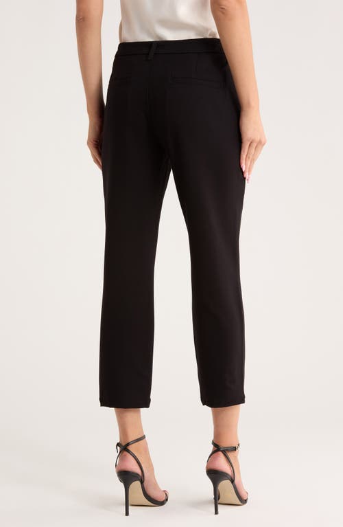 L Agence L'agence Harlow High Waist Slim Fit Trouser Pants In Black