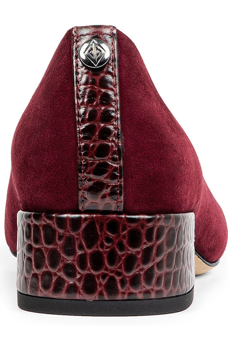 Donald Pliner Drew Pump, Alternate, color, Bordeaux