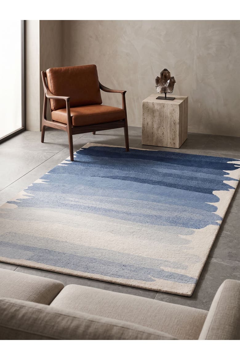 Antigua Wool Rug, Alternate, color, Blue