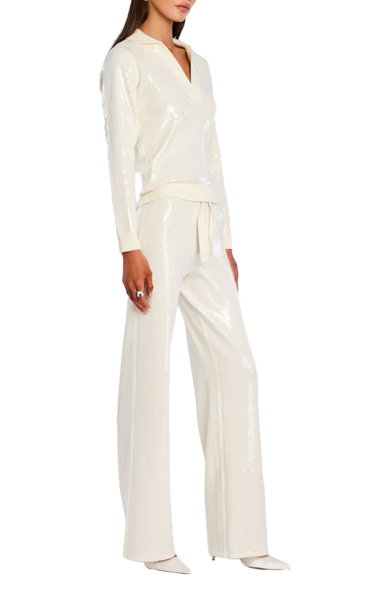 Retrofête Natalia Sequin Knit Pant, Main, color, 